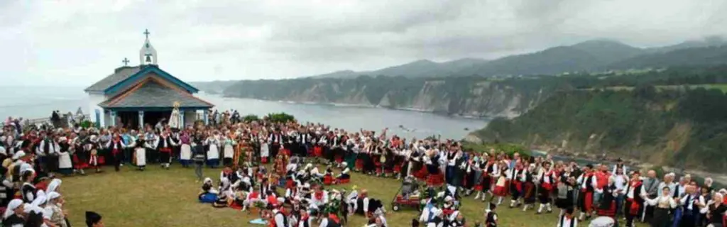 Traditionales Fest in Asturien - La Regalina